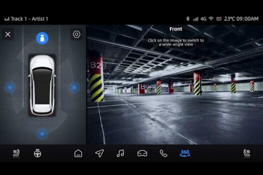 Caméra 360° de la MGS6