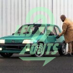 Aurélien et la Peugeot 205 GTI Griffe.