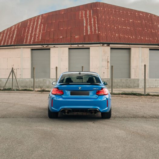L'arrière de la M2 CS.