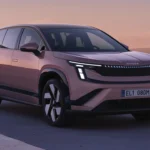 Image de la Skoda Peaq vue de trois quarts avant