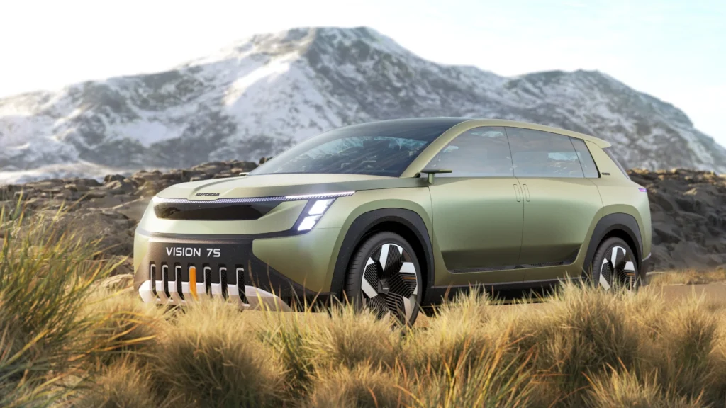 Vue avant du concept Vision 7S