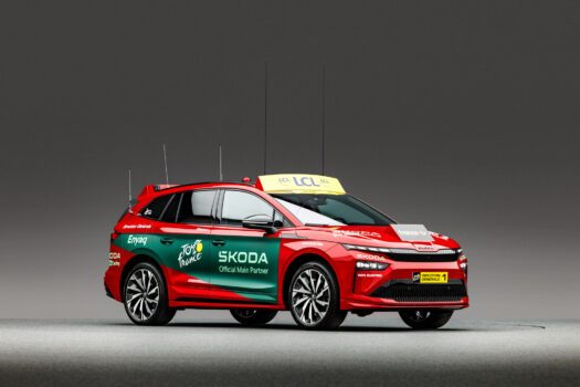 Skoda Enyaq facelift - Tour de France