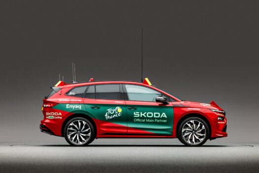 Skoda Enyaq facelift - Tour de France