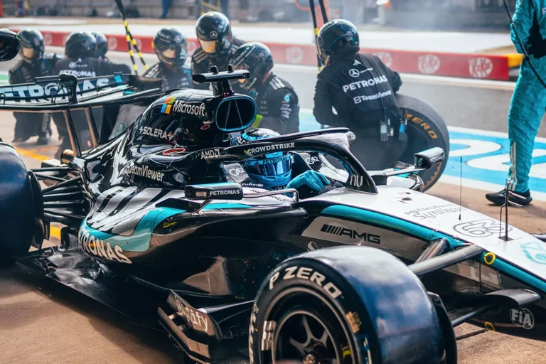 La Mercedes de Kimi Antonelli au GP de Silverstone 2026