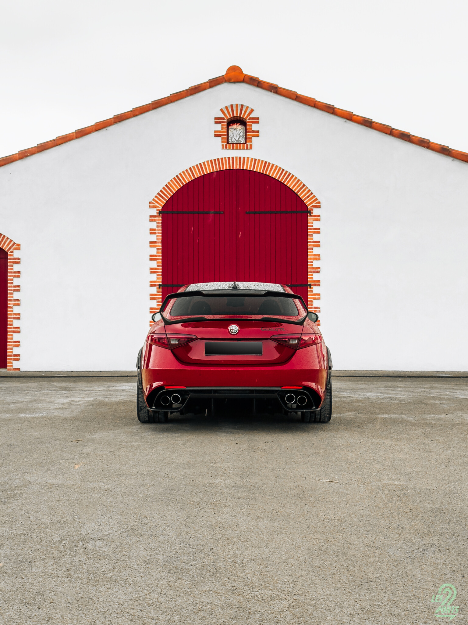 L'arrière de la Giulia