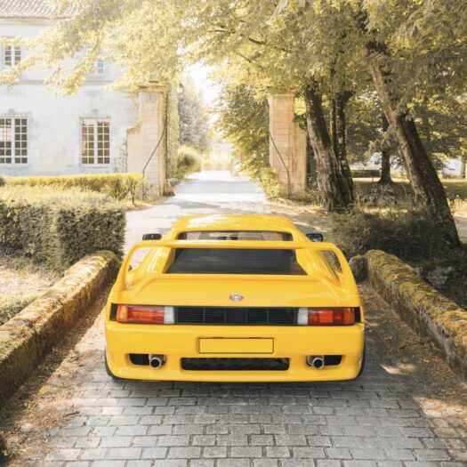 L'arrière de la 400 GT