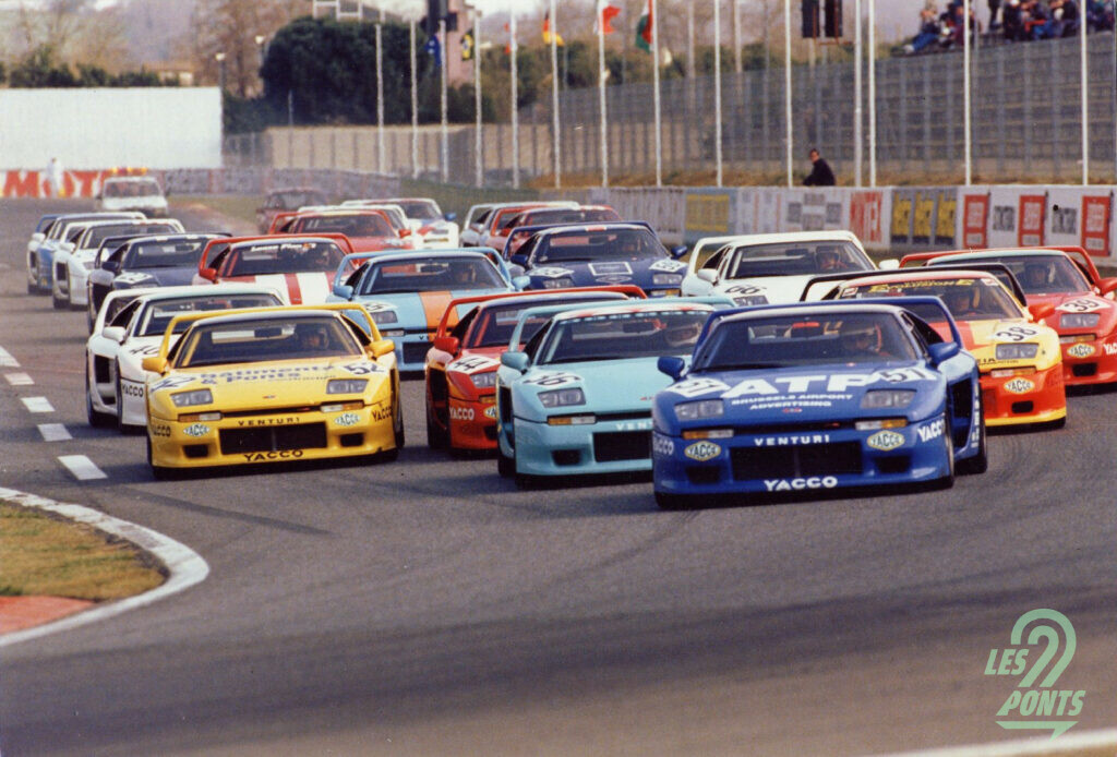 Les 400 Trophy pendant une manche du Venturi Gentlemen Drivers Trophy.