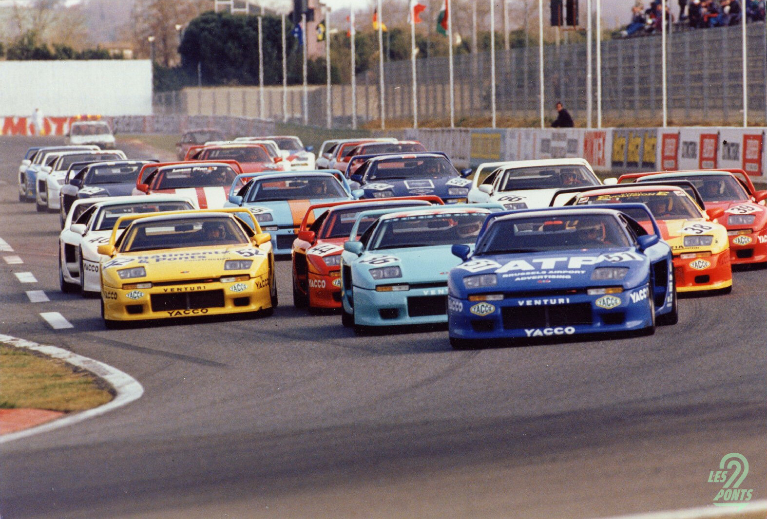 Les 400 Trophy pendant une manche du Venturi Gentlemen Drivers Trophy.