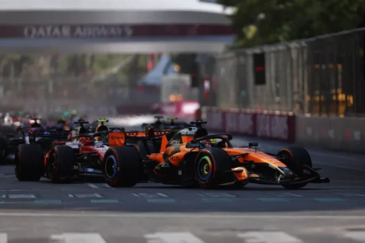 Oscar Piastri à Baku