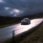 Peugeot 208 Rally4 au Rallye des Bauges
