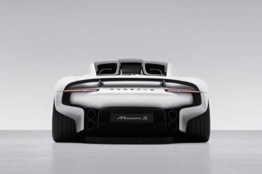 Porsche Mission S vue arrière