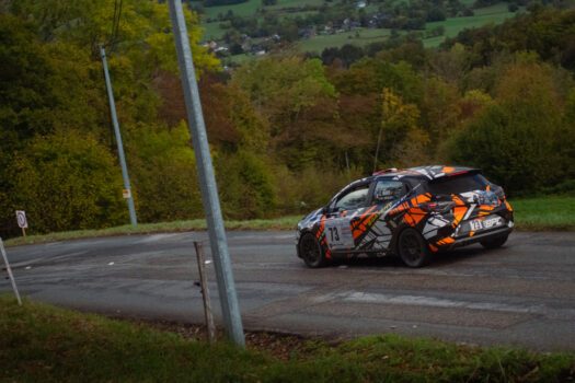 Renault Clio V au Rallye des Bauges