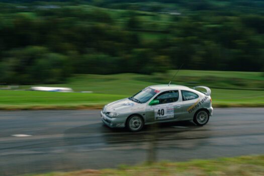 Renault Laguna au Rallye des Bauges