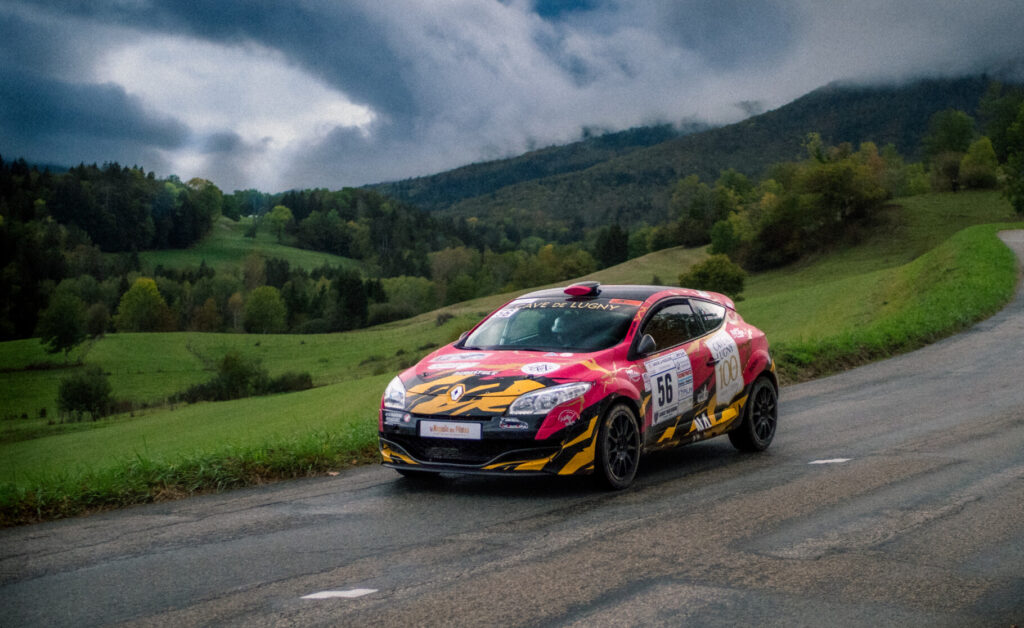 Renault Mégane RS III au Rallye des Bauges